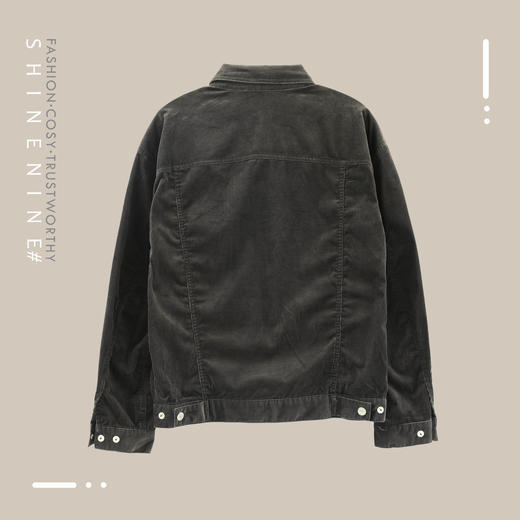 3J0132灯芯绒短款夹克 商品图3