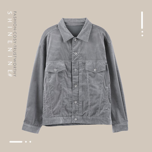 3J0132灯芯绒短款夹克 商品图4