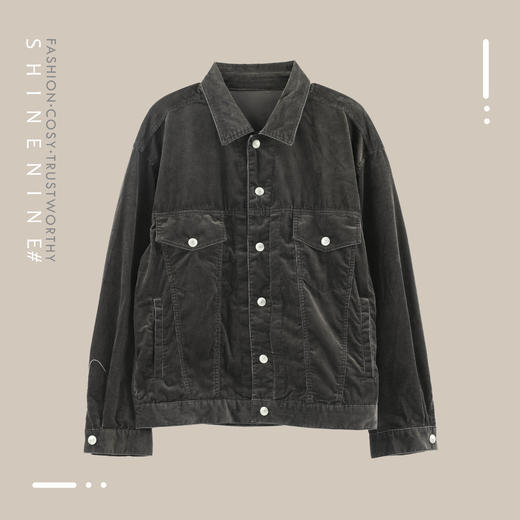 3J0132灯芯绒短款夹克 商品图0