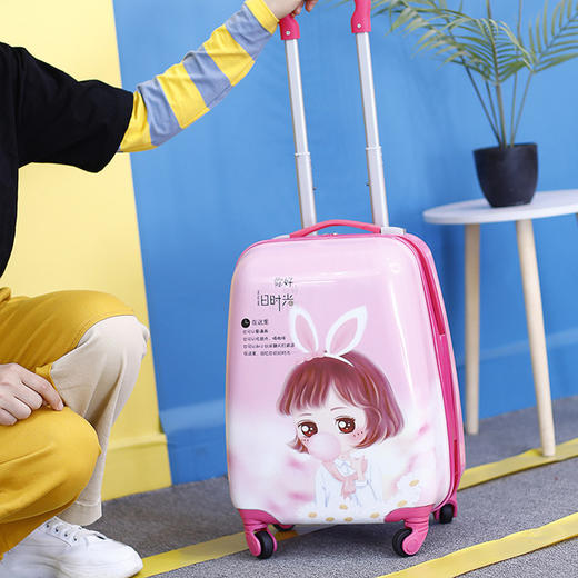 【服饰鞋包】新款儿童拉杆箱16寸18寸学生旅行箱可爱动漫卡通行李箱 商品图2