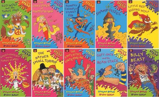 【6-12岁 章节书推荐】Seriously Silly Stories 无厘头童话故事10册 戴小红帽的狼 小萝卜 皇帝的内衣 儿童英语初级桥梁书 杰克和炒豆 商品图1