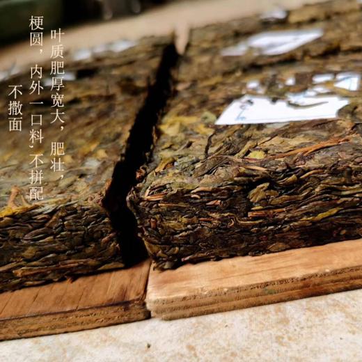 普洱生茶 | 叶舞地 2021年冰岛糯伍古树黄金叶 300g/片 商品图4