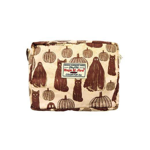 HUJI祤集Motley收纳包插画黑猫 商品图1