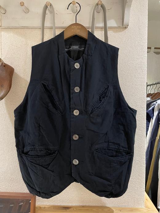 Au garcons炭黑/黑纽扣马甲 商品图13