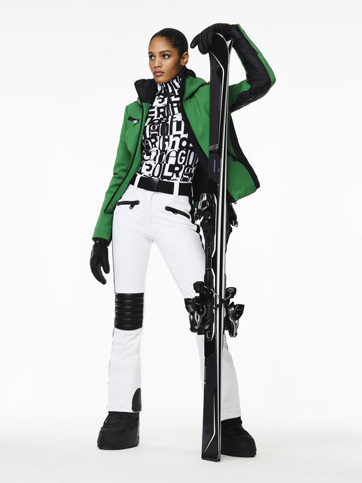 Goldbergh - Letter Ski Pully - Graphic - 女装 - 保暖內衣 - 白色 商品图0