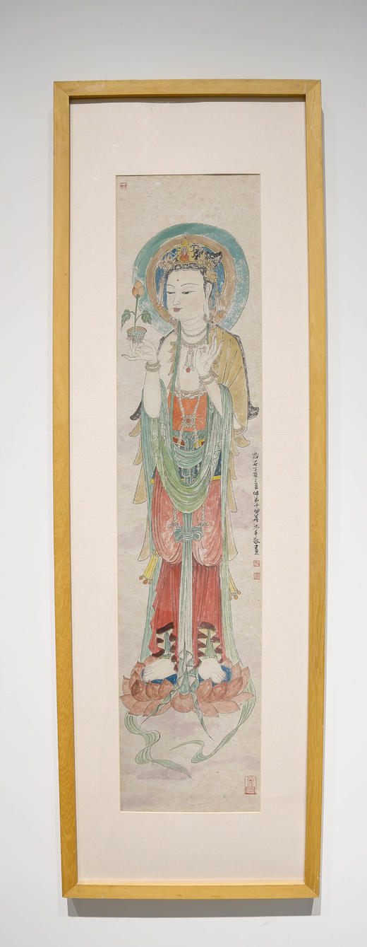 「苏绣」菩萨四条屏 商品图2