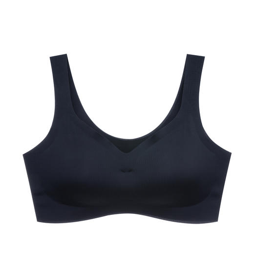 欧迪芬O+女士内衣舒适无钢圈胸罩无痕聚拢手掌杯背心式文胸PB0501 商品图6