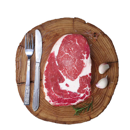 花间肥 【5-10片厚切 1.8-3.6斤】美国安格斯谷饲上脑牛排900克-1800克  原肉原切 脂肪白润 鲜香味美 可煎可烤 商品图1