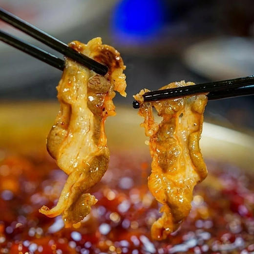 花间肥【1.5斤-3斤装】澳洲安格斯谷饲肥牛片750克-1500克  原肉原切 肥瘦相间 涮火锅小炒 商品图4