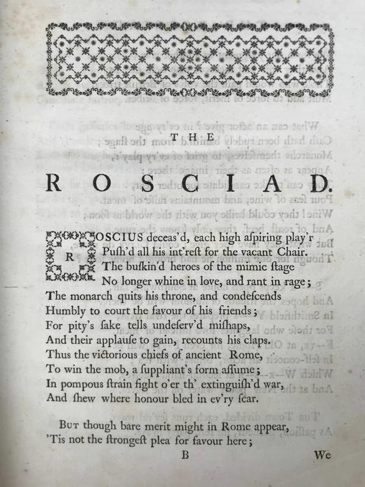 1741年英国诗人 查尔斯·丘吉尔《罗西亚德/饥荒预言》 皮装16开 商品图4