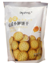 御之味日式小圆饼干咸蛋黄味150g