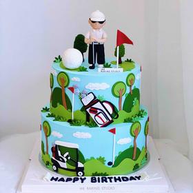 高尔夫 | 翻糖人偶定制