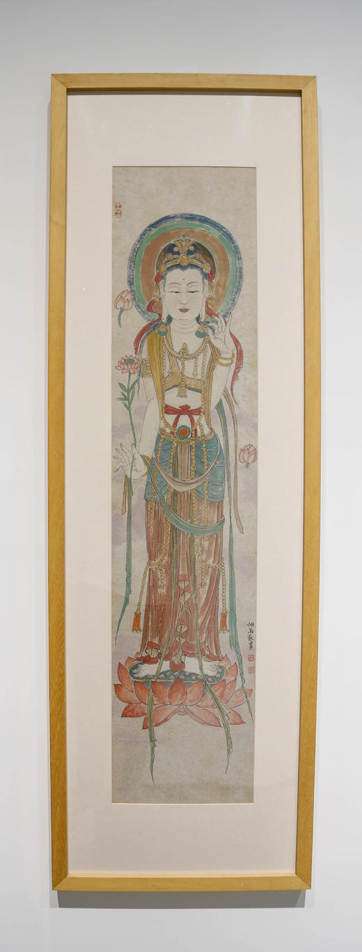 「苏绣」菩萨四条屏 商品图3