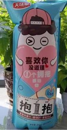 天味家抱1抱蓝色酱香味薯片258g 商品图1