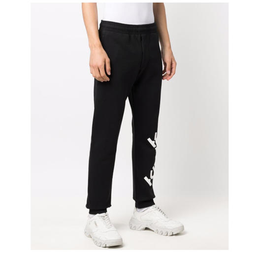 【二】KENZO 高田贤三 箭头标识 男士运动裤 黑色 FB65 PA717 4MS 99 商品图2