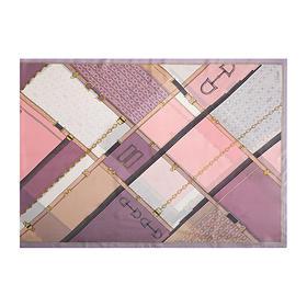 DA*S韩系时尚前为摩登风格小清新百搭桑蚕丝围巾 WXWD170 01R