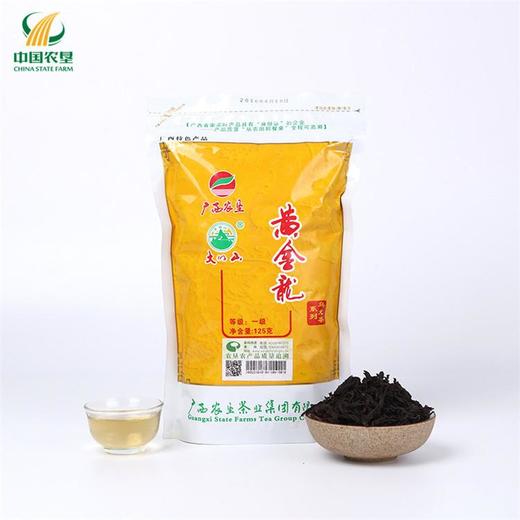 大明山 广西农垦茶叶 产品质量可追溯 黄金龙 浓香型一级乌龙茶 125g/袋 商品图0