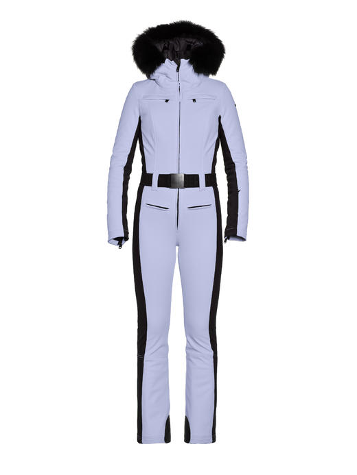 Goldbergh - Parry Ski Suit Real Fox Fur - Lavender - 女装 - 连体滑雪服 - 紫色 商品图1
