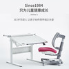 3岁+ 康朴乐气压棒升降学习桌  | 布朗学习桌+柏拉图椅（Y1018）套装  尺寸：90cm*80cm，送椅套+桌垫 商品缩略图1