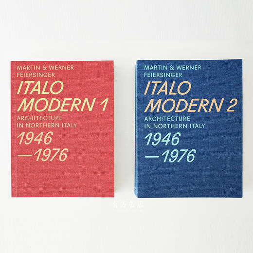 意大利北部的现代建筑遗产 1946-1976（一套共两册）ITALOMODERN Architecture in Northern Italy 1946–1976 | 瑞士原版 商品图0