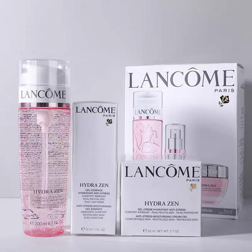 法国兰蔻水份缘三件套（啫喱200ml+精华30ml+面霜50ml） 商品图1