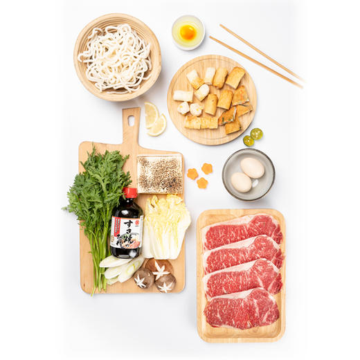 2人份日本寿喜烧食材套餐 商品图1