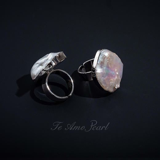 【自然之美】系列淡水Keshi珍珠耳饰/项链/戒指 商品图6