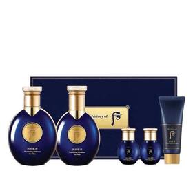 Whoo/后 男士水乳套装 拱辰享君2件套  滋养液140ml+滋养乳100ml+赠小样（洁面40ml+滋养液20ml+滋养乳20ml）