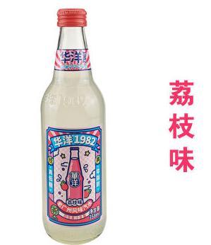 华洋1982汽水荔枝358ml 商品图0