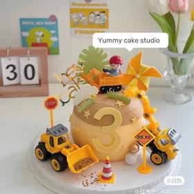 工程车蛋糕