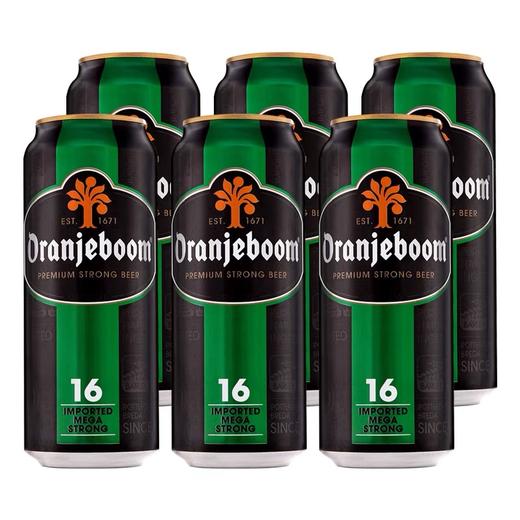 (6支装)橙色炸弹16度强劲啤酒 500ml/罐 商品图0