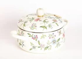 5F石村 富士珐琅双耳锅