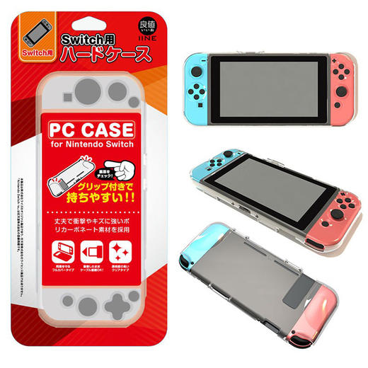 Switch配件 良值 主机透明水晶壳 一体式保护壳 商品图0