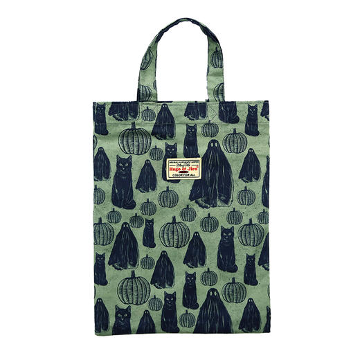 HUJI祤集Ditsy手提袋插画黑猫 商品图3