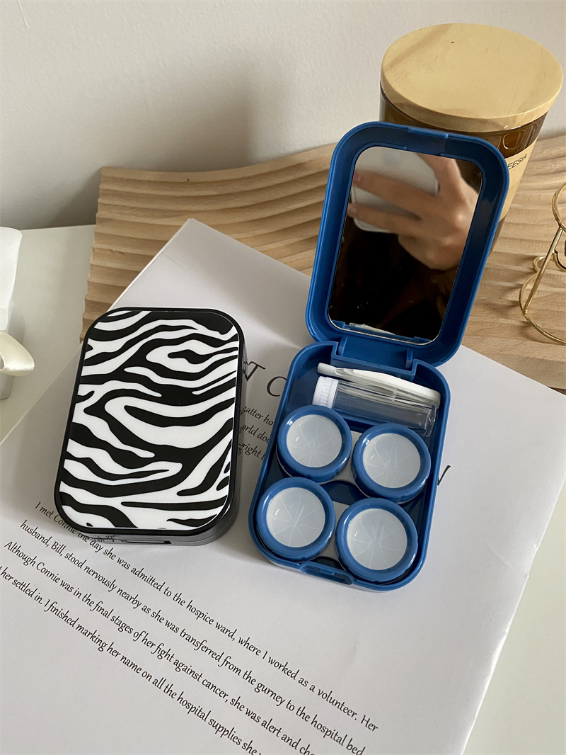 像鱼隐形眼镜盒as627两付装