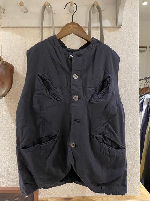 Au garcons炭黑/黑纽扣马甲 商品图14