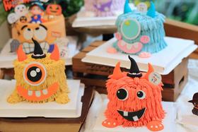 四寸万圣节奶油蛋糕 下单前请仔细阅读商品详情