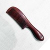 小号&大号大红酸枝素手柄梳 商品缩略图1