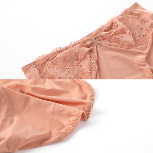 安莉芳性感刺绣蕾丝内裤女士舒适低腰包臀三角裤E200365 商品图3