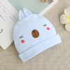 【纯棉面料 告别红疹】婴儿纯棉帽子秋冬新款新生儿纯棉无骨胎帽保暖宝宝双层卡通儿童帽 商品缩略图9