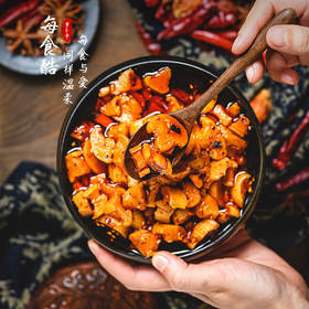 优选丨每食酷麻辣萝卜干下饭菜脆萝卜香辣脆爽开胃咸菜238g*2瓶装