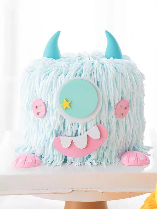 【万圣节限定】怪兽总动员蛋糕-鲜果奶油蛋糕 商品图2