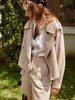 欧芮儿短款西装外套女新款2021时尚不规则大翻领设计感短外套 商品缩略图0