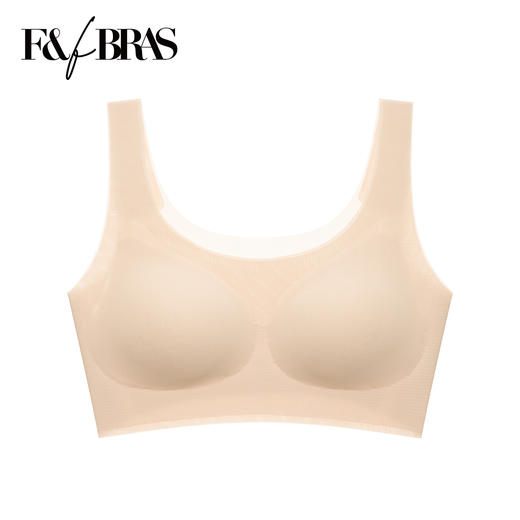 欧迪芬无痕文胸背心式胸罩聚拢无钢圈内衣女PB1515 商品图3