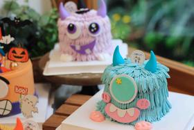 四寸万圣节奶油蛋糕 下单前请仔细阅读商品详情