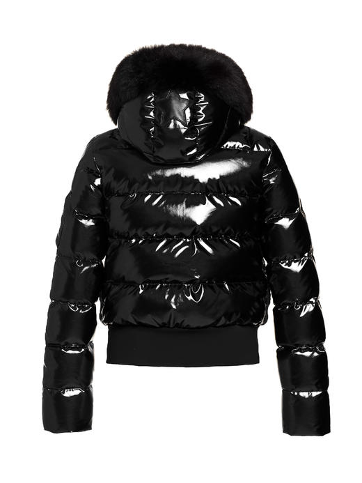 Goldbergh - Ice Jacket Real Fox Fur - Black - 女装 - 滑雪夹克 - 黑色 商品图2