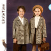 littletime儿童风衣外套2021冬季新款文艺中长款男女童春秋装大衣 商品缩略图0