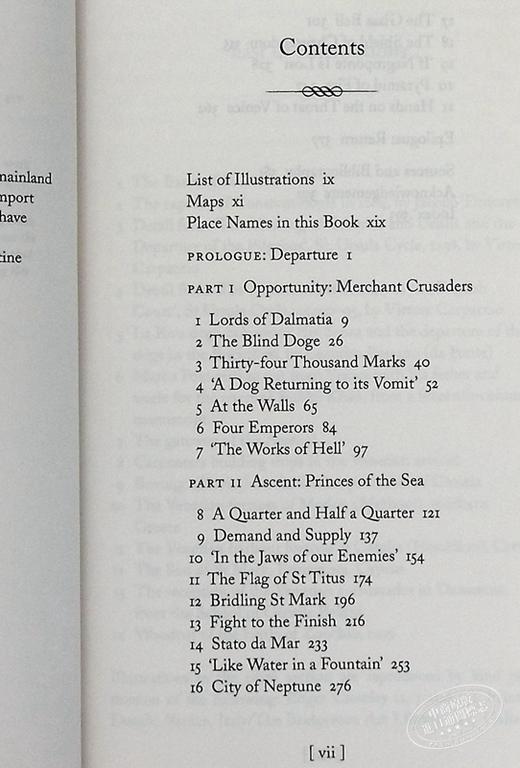 预售 【中商原版】财富之城 威尼斯海洋霸权 City of Fortune How Venice Ruled the Seas Roger Crowley 商品图7