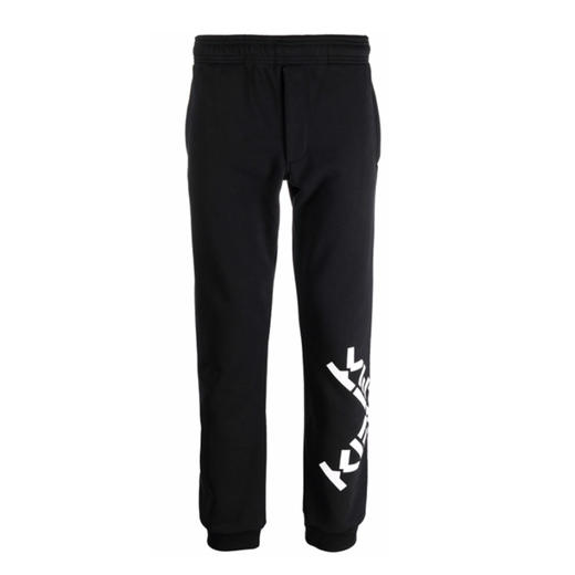 【二】KENZO 高田贤三 箭头标识 男士运动裤 黑色 FB65 PA717 4MS 99 商品图1