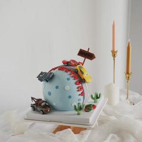 麦昆汽车主题蛋糕